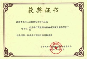 2002年獲全國第十屆優(yōu)秀工程設(shè)計項目銅質(zhì)獎