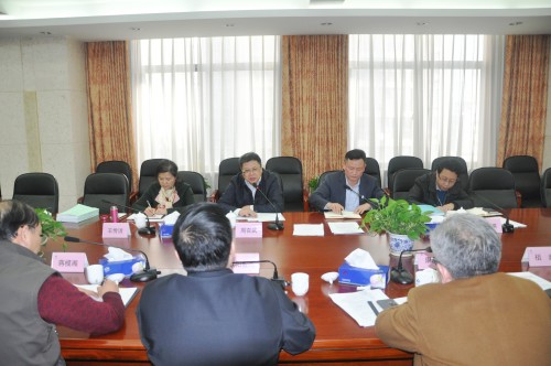 周杏武同志率廳黨風(fēng)廉政建設(shè)綜合檢查組來院考評并指導(dǎo)工作