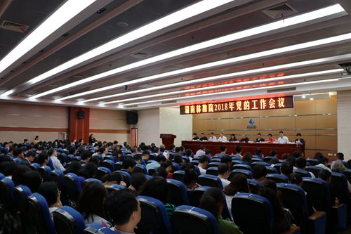 我院召開2018年黨的工作會議