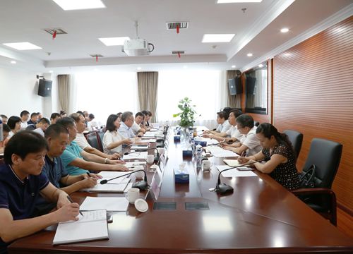 廳黨組書記 廳長胡長清同志來院調(diào)研工作