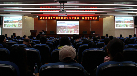湖南省國土空間規(guī)劃學(xué)會專項規(guī)劃專委會2020年第二次技術(shù)交流會在我院召開